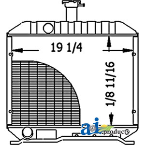 KU20140    Radiator---Replaces 15621-72063 